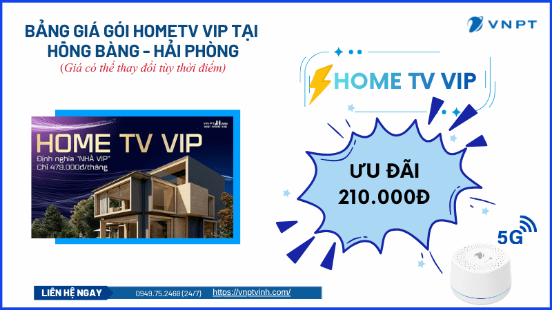 Lắp đặt mạng VNPT Hồng Bàng