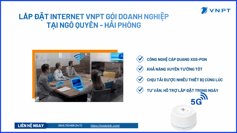 Lắp đặt mạng VNPT Ngô Quyền