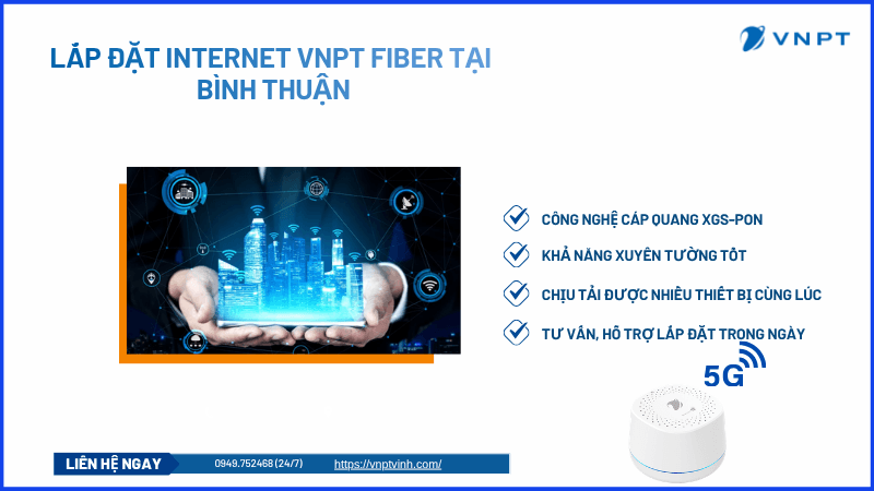 Lắp mạng VNPT Bình Thuận