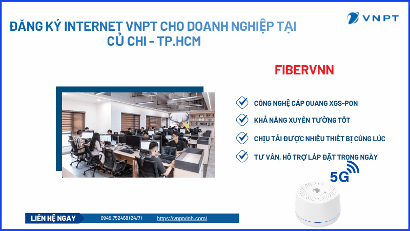 Lắp mạng VNPT Củ Chi