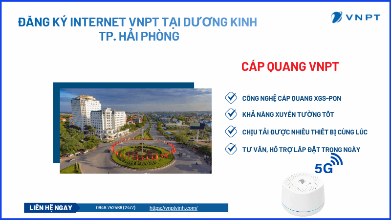 Lắp mạng VNPT Dương Kinh Lắp mạng VNPT Dương Kinh