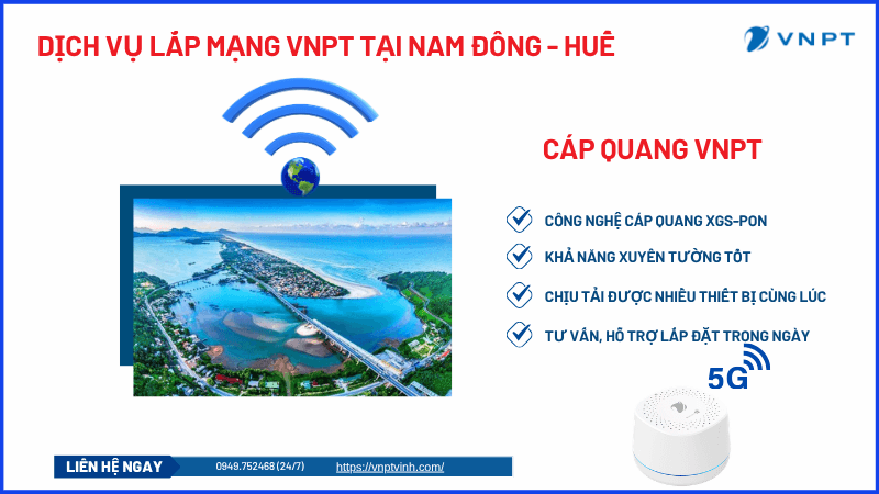 Lắp mạng VNPT Nam Đông Lắp mạng VNPT Nam Đông