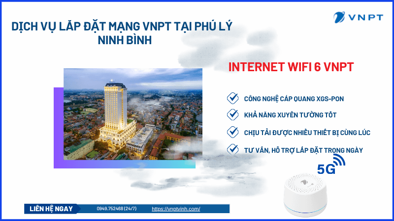 Lắp mạng VNPT Phủ Lý