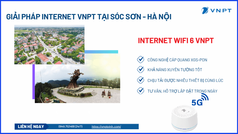 Lắp mạng VNPT Sóc Sơn
