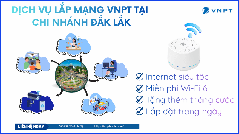 Lắp mạng VNPT tại Đắk Lắk Lắp mạng VNPT tại Đắk Lắk