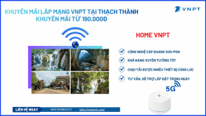 Lắp mạng VNPT Thạch Thành