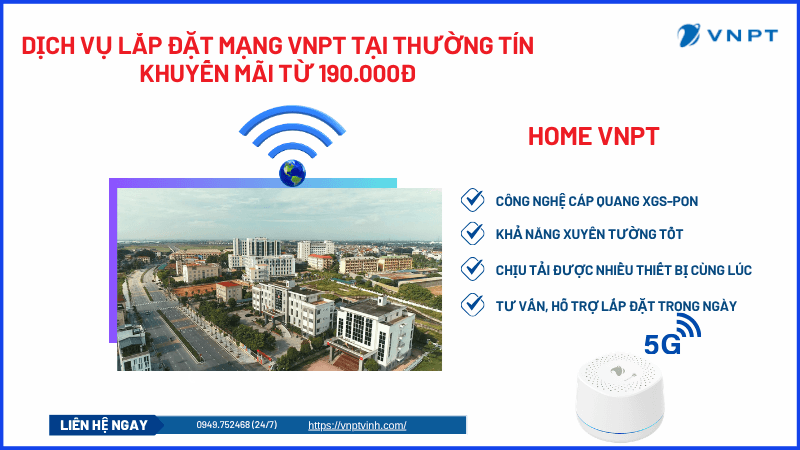 Lắp mạng VNPT Thường Tín Lắp mạng VNPT Thường Tín