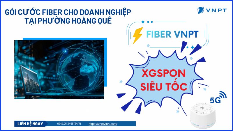 Lắp đặt mạng VNPT phường Hoàng Quế