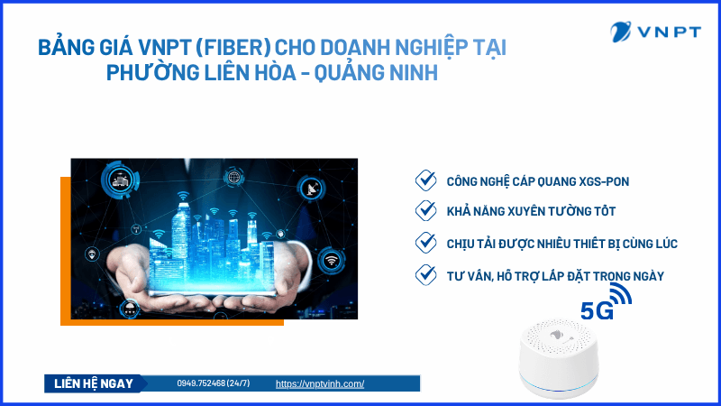 Lắp đặt mạng VNPT Phường Liên Hòa