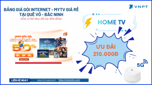 Lắp đặt mạng VNPT Quế Võ