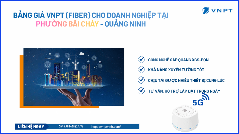 Lắp mạng VNPT Phường Bãi Cháy Lắp mạng VNPT Phường Bãi Cháy