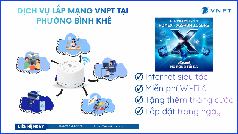 Lắp mạng VNPT phường Bình Khê Lắp mạng VNPT phường Bình Khê