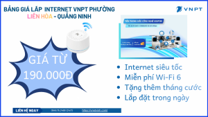 Lắp mạng VNPT phường Liên Hòa