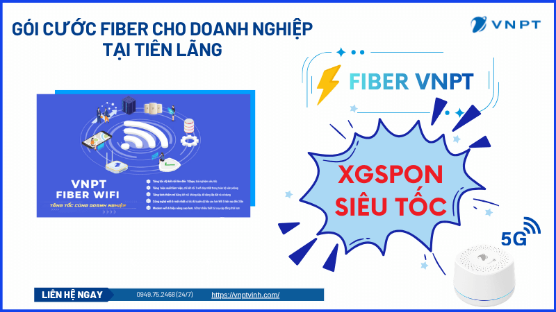 Lắp mạng VNPT Tiên Lãng