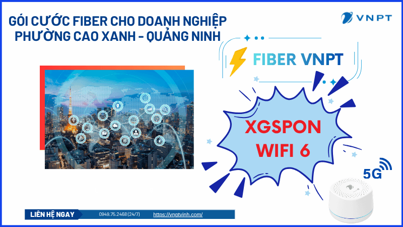 Lắp đặt mạng VNPT phường Cao Xanh