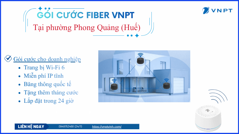 Lắp mạng VNPT Phong Quảng, Huế Lắp mạng VNPT Phong Quảng, Huế