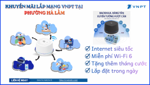 Lắp mạng VNPT phường Hà Lầm