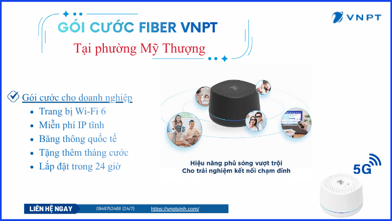 Lắp đặt mạng VNPT Mỹ Thượng Lắp đặt mạng VNPT Mỹ Thượng