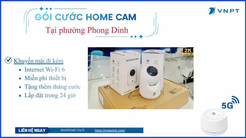 Lắp đặt mạng VNPT tại Phong Dinh